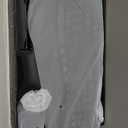 Wireless Keyboard and Mouse Combo, 2.4G Full Size Wave Keys Ergonomic Keyboard with Wrist Rest and 3-Level DPI Adjustable Wireless Ergonomic Mouse for Windows, Mac OS Desktop/Laptop/PC(Black)