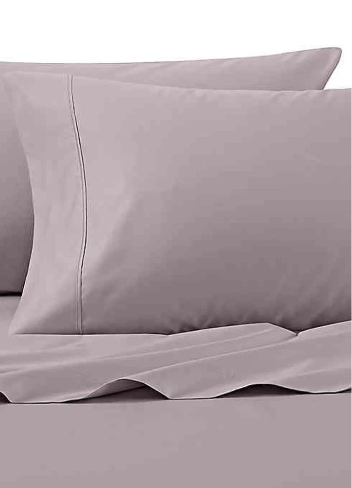 Wamsutta 625-Thread Count 100% PimaCott  Pillowcases in Lavender (Set of 1), Size 50x76 cm