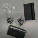 Self Closing Hinge 4 Inch Matte Black Auto Close Door Hinges Adjustable 4 Inch Spring Hinges 4"x 4" Door Closer Hinge Square Corner for Commercial Grade Auto Self-Closing UL Listed, 2 Pack