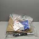 Snow Shovel for Kids Toddler  Lightweight Plastic Blade with Heavy Duty Metal Handle and Comfort DGrip,32 Inch Detachable Snow Shovel for Car, Driveway, Garden, Camping, Beach, Emergency Use, Blue