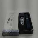 Casfuy Dog Nail Grinder Upgraded - Professional 2-Speed Electric Rechargeable Pet Nail Trimmer Painless Paws Grooming & Smoothing for Small Medium Large Dogs & Cats (Dark Blue)