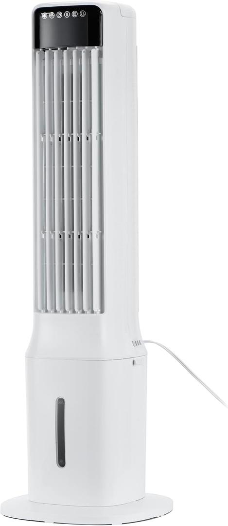 Uthfy 41" Portable Air Conditioners, 120° Oscillating Cooling Fans that Blow Cold Air with 24H Timer,4 Modes&3 Speeds,Dual Water Tank, 4 Ice Packs, Remote, Portable AC, 3 In 1 Swamp Cooler for Bedroom
