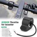 Jerbor Thumb Throttle for Iscooter I9/I9M/I9 Pro/MAX/I9 Max/I8, Scooter Accelerator Replacement Throttle Speed Control Handlebar Assy, Electric Scooter Replace Parts Accessories for Iscooter