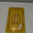 Carlisle FoodService Products 10490U13 StorPlus High Heat Universal Handled Food Pan Lid, Quarter Size, Amber