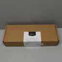 Amazon Basics Contemporary Electronic Keypad Door Lock, Keyless Entry Deadbolt with Handle Set, Easy Installation, Matte Black