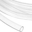 uxcell Clear PVC Tubing, 11mm ID x 13mm OD - 15ft PVC Tube Lightweight Vinyl Hose, Transparent Flexible Plastic Water Tubing for Air Oil Water Transfer Aquarium Irrigation