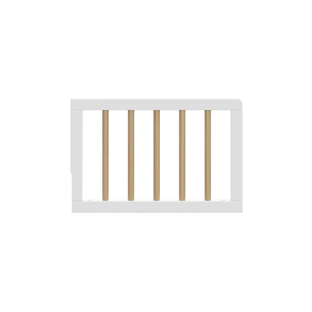 Graco Storkcraft Toddler Safety Guardrail with Dowels (Driftwood) – GREENGUARD Gold Certified, Converts Compatible Storkcraft Crib to Toddler Bed, Each Toddler Guardrail Sold Individually