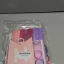 Purple Pink Birthday Decorations Balloons Pink Purple Happy Birthday Banner Cake Topper Fringe Curtain Paper Pom Poms Butterfly Sticker Metallic Hot Pink Heart Star Foil Princess Party Girls Women