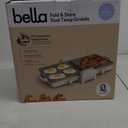 Bella  Folding Two Temperature Grill Ceramic