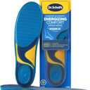 Dr. Scholls Energizing Comfort Mens Everyday Insoles with Massaging Gel - Clinically Proven, All-Day Energy and Comfort Inserts with Patented Triple Gel Design - Shock Absorbing, Arch Support (1 Pair) -  Men (Size 8-14)