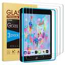 SPARIN 3 Pack Glass Screen Protector Compatible with iPad 6th 5th Generation 9.7 inch/iPad Air 2, Tempered Glass, Alignment Frame