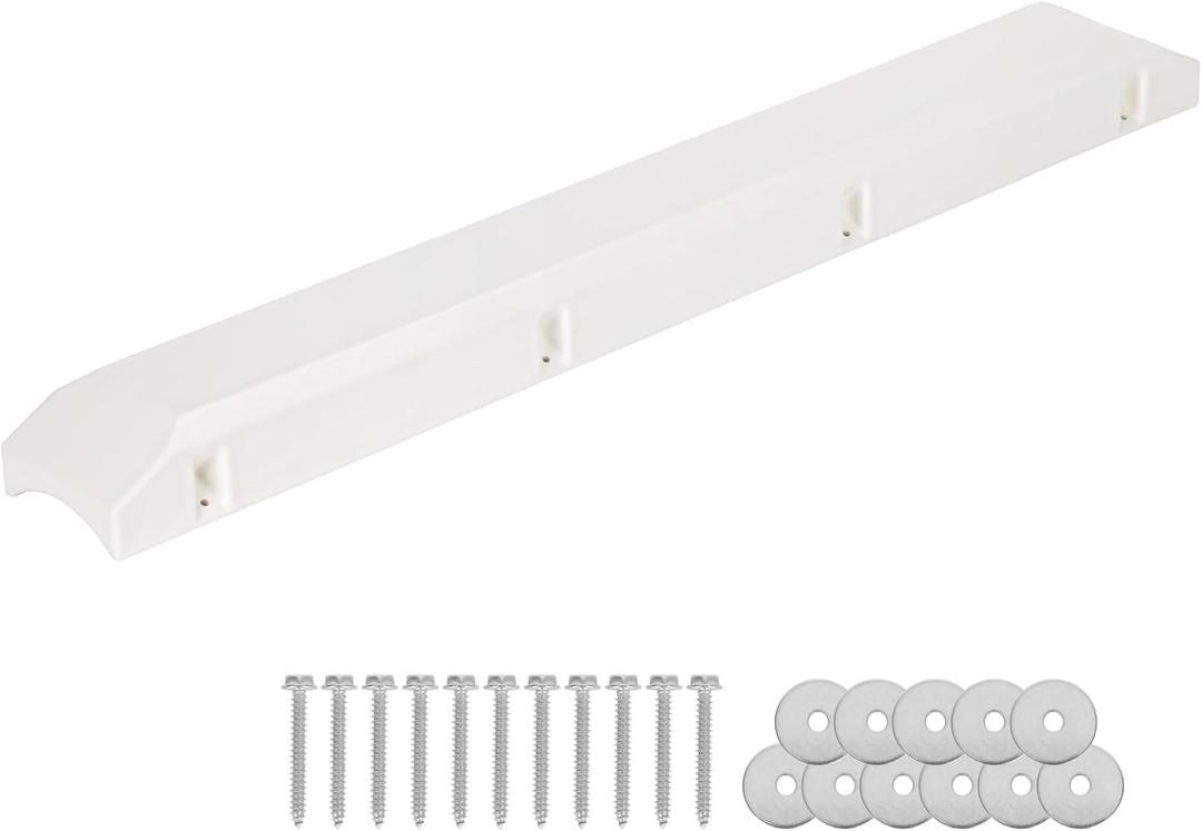 48 Inch Boat Dock Bumpers for Piling & Edge – Heavy Duty Marine Fenders with Stainless Steel Screws, UV Resistant Closed-Cell Foam for Horizontal Deck, Vertical Poles, Post, Pylon