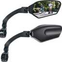 Adjustable Handlebar Bike Mirrors, Left & Right Bicycle Mirror Set