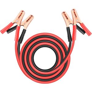 NOONE Jumper Cables for Car Battery, Heavy Duty Automotive Booster Cables for Jump Starting Dead or Weak Batteries (10-Feet (10-Gauge)