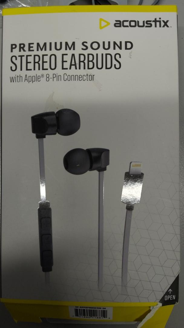 Acoustix 2 Piece Stereo Earbuds