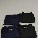 32 Degrees Mens 4 Pack Cool Crewneck T-Shirt | Anti-Odor | Quick Drying | 4-Way Stretch Size L