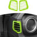 for Jeep JL Dash Side Air AC Vent Trim Cover for Jeep Wrangler JL JLU Gladiator JT 2018-2023 Green Interior Accessories 2pcs