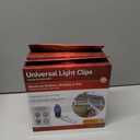  100 Universal Christmas Holiday Party Light Clips, Gutter Shingle & Tile. LED 2 Packs