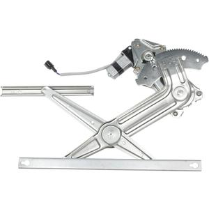 Power Window Regulator Rear Left Driver Side with Motor fits for 2002-2008 for Dodge for Ram 1500 Truck Quad Cab 2003-2009 for Dodge for Ram 2500 Truck Quad Cab 55276103AC 748-560