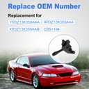JDMON Turn Signal Switch Compatible with Ford Mustang 1999-2004 Multifunction Combination Switch Replace YR3Z13K359AAA XR3Z13K359AAA XR3Z13K359AAB CBS1184