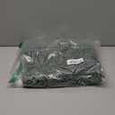 Toilet Rug U-Shaped,Super Absorbent Chenille Bathroom Rugs and Strong PVC Non-Slip Backing for Toilet RugsU Shaped Washable,Machine Washable,Bath Mats for Bathrooms,20"x 24",Dark Green