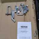 VEVOR 60x24x14 in Hitch Cargo Carrier, 500lbs Capacity Folding Trailer Hitch Mount Cargo Basket, Steel Luggage Carrier Rack Fits 2" Hitch Receiver for SUV Pickup Truck (no Bag)