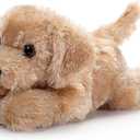The Petting Zoo Yellow Labrador Dog Stuffed Animal Plushie, Gifts for Kids, Scoopz Wildlife Animals, Dog Plush Toy, 8 inches