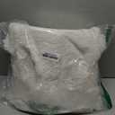 Soft Fluffy Area Rug for Bedroom, Cream White Fuzzy Shaggy Oval Throw Rugs for Bedside, Non-Slip Cozy Plush Shag Carpet for Kids Room Nursery Dorm Living Room, 2.6 x 5.3 Feet