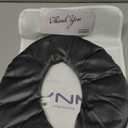 YnM Weighted Shoulder Wrap for Pain Relief and Relaxation, Large Weighted Wrap Filled with Glass Beads, Cooling Rayon & Cozy Velvet Dual-Sided Removable Cover Included, 3lb