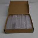 100 Packs 5 oz Dessert Cups Clear Cups Mini Dessert Cups Ice Cream Cups Small Plastic Cups Yogurt Cups Pudding Cups 5 oz Plastic Cups Square Dessert Cups (100, 5oz)