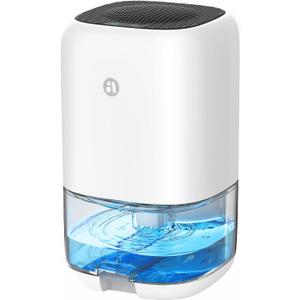 Dehumidifier, 35 OZ Small Dehumidifiers for Bedroom for Home, Quiet with Auto Shut Off, Dehumidifiers for Bedroom (280 sq. ft), Bathroom, RV, Closet, White