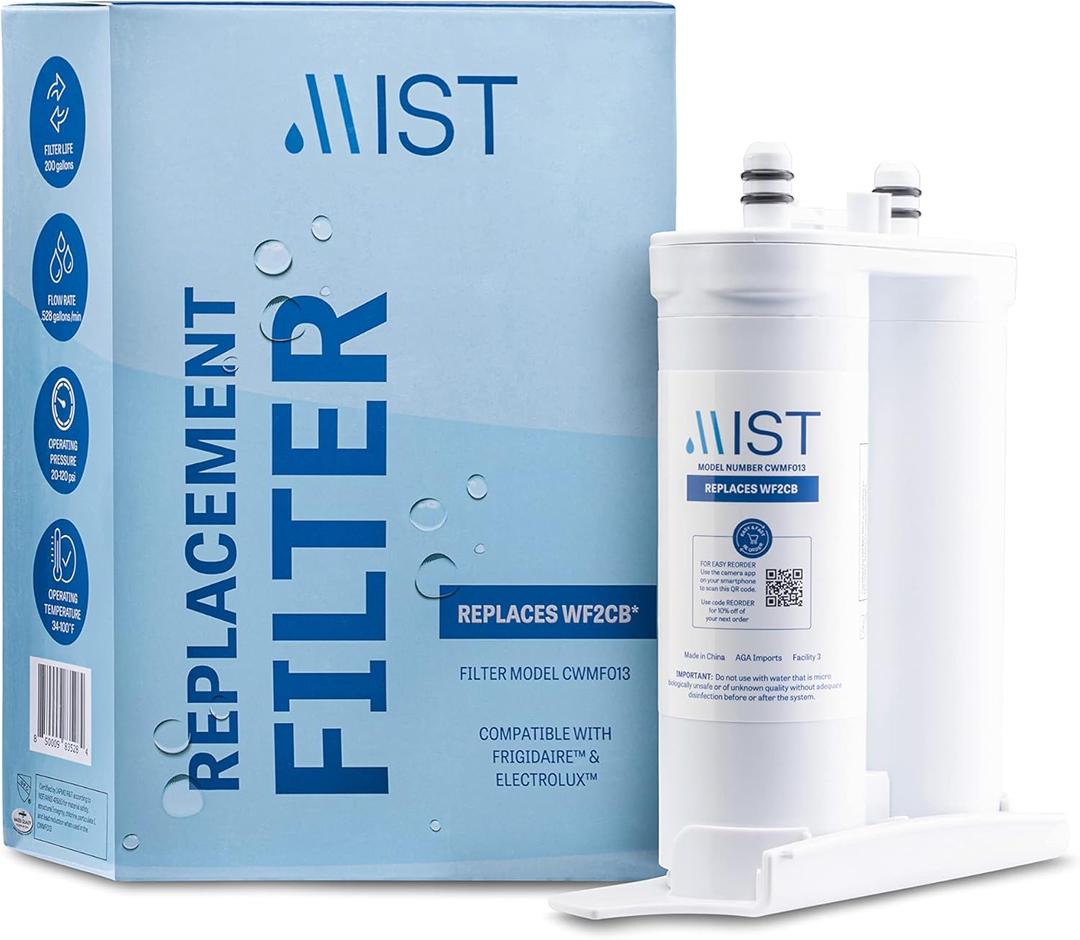 Mist Refrigerator Water Filter Replacement Compatible with WF2CB, PureSource2, FC100, 9916, 469916, 1 Pack