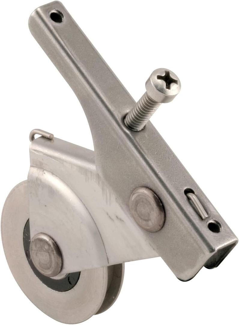 Prime-Line B 814 1 In., Stainless Steel, Screen Door Roller Assembly, Bay Mills (2 Pack)