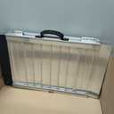 FACHNUO 2 Feet Portable Wheelchair Ramp, Non-Skid Aluminum Handicap Ramps with Handle, Folding Threshold Wheel Chair Ramp for Home Steps, Stairs, Entry, Threshold, Doorways, Scooter, 800LBS Capacity (2FT(Using height 2-6'')