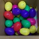 Giraffe 100 Pack Prefilled Easter Eggs Bulk - Multi Color Plastic Filled Easter Eggs for Kids with Toy Filled Slap Bracelets, LED Rings, Stickers - Easter Basket Stuffers for Kids