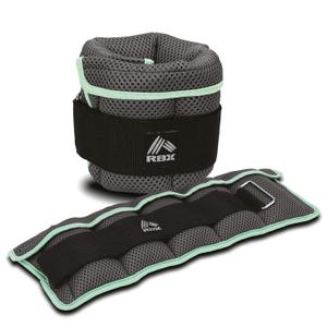 RBX Live Life Active Adjustable Ankle Weights 6 LB 2 pair