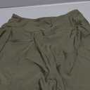 Kayrth Women's High Waisted Swim Skirt with Zipper Pockets Tummy Control Bathing Suit Swimsuit Tankini Bottoms M