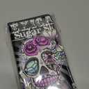 Case for Motorola Edge Plus 2023,Purple Flower Sugar Skull Leather Flip Phone Case Wallet Cover with Card Slot Holder Kickstand for Motorola Edge Plus 2023