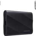 Samsung T9 Portable SSD 1TB, USB 3.2 Gen 2x2 External Solid State Drive, Seq. Read Speeds Up to 2,000MB/s for Gaming, Students and Professionals, MU-PG1T0B/AM, Black