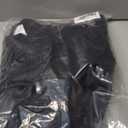 HaoLin Steampunk Retro Victorian Punk Cincher Lace up Long Ruffle Pencil Skirt Black