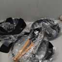 Bazova 8 Pcs Pots and Pans Set Non Stick Ceramic Cookware Set with Removable Handles, Non Toxic Induction Kitchen Cookware Sets RV Cookware,Dishwasher/Oven Safe PFAS/PTFE/PFOA Free,Black