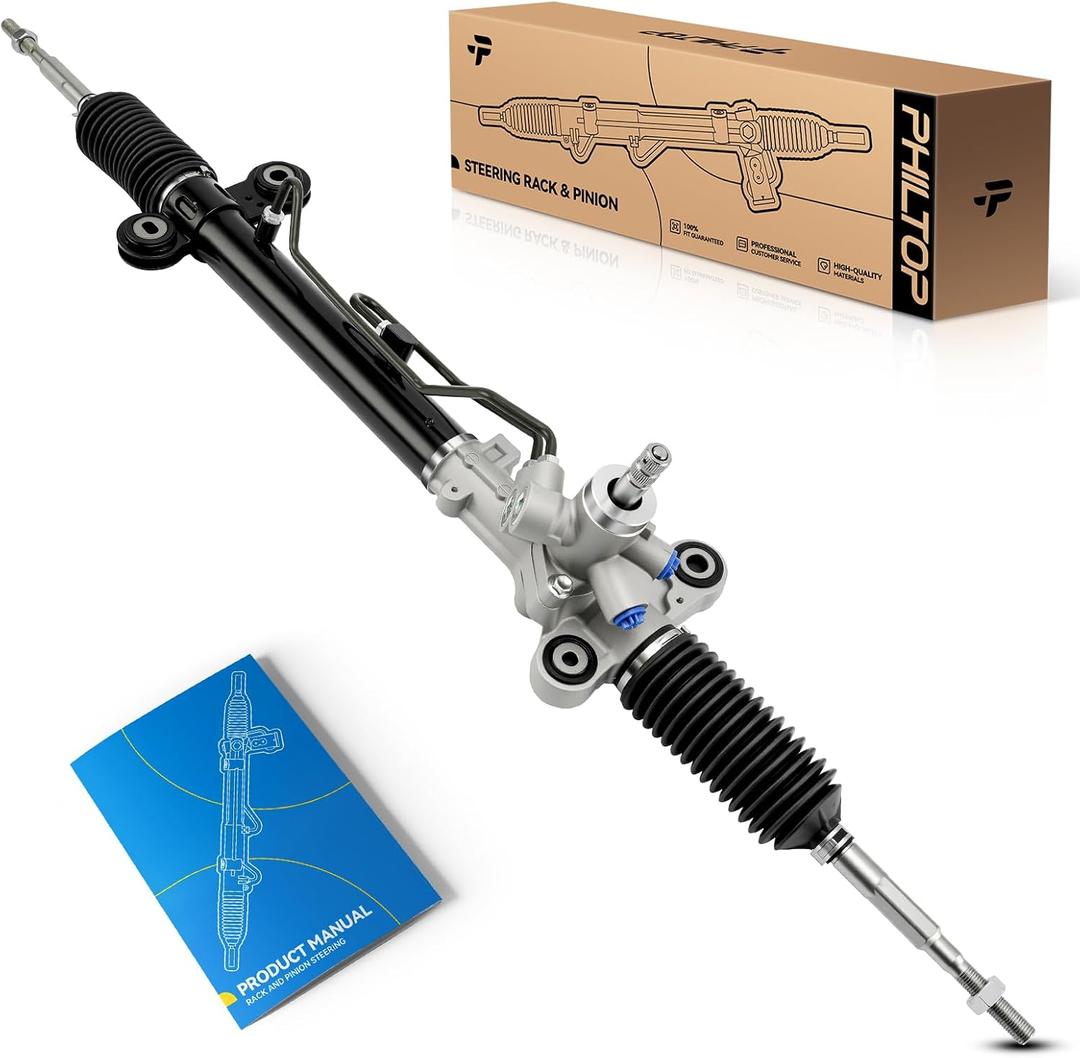 PHILTOP Power Steering Rack and Pinion Compatible with Honda CR-V 2007 2008 2009 2010 2011 All Models, Hydraulic Rack and Pinion Replace 26-2749