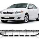 Front Bumper Lower Grille Compatible With 2009 2010 Toyota Corolla CE LE S XLE XRS Replacement for TO1036111 5311202120 Direct Replacement