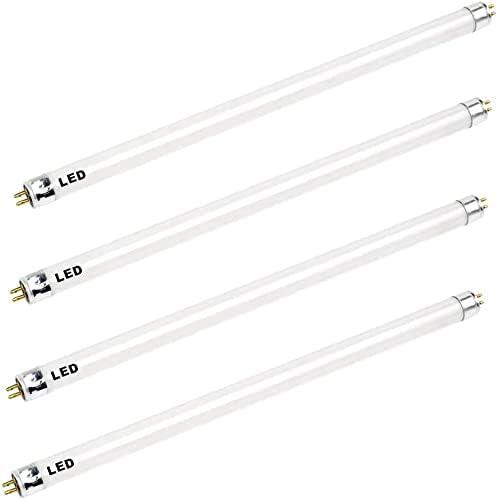 4 Pack T5 22 Inch LED Replacement Bulb F14T5WW 9 Watts 920 Lumens Warm White 3000k 120V F14 T5 14 Watt Bulb