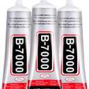 3.7oz B7000 Rhinestone Clear Glue for Jewelry Making, 110 ml Multipurpose Adhesive Jewlery Glue for Fabric, Tumblers, Rhinestones DIY Crafts, Nail Art, Makeup, Shoes, Cell Phones, Tablet, Wood