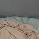 Yoofoss Baby Crib Sheets for Boys Girls, Fitted Crib Sheet 2 Pack for Standard Crib and Toddler Mattress, Super Soft Microfiber Baby Sheet 28x52x8in(Apricot-Green)