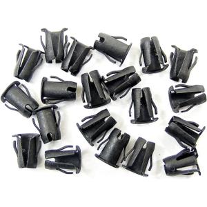 Retro-Motive Emblem & Trim Barrel Clips- Fits 5/32" Hole- 1/8" Stud- Fits Ford Truck (25 pcs)- #219