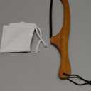 Bread Knife for Homemade Bread  16" Walnut Bow Bread Cutter with Ultra-Sharp Serrated Stainless Steel Blade, Sourdough Bread Knife for Bagels, Baguettes, and Rustic Loaves - Walnut Color