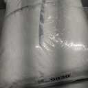 Exclusivo Mezcla Fuzzy Faux Fur Throw Blanket, Reversible Shaggy Sherpa Fleece Blankets, Fluffy Plush Warm Throws for Couch, Bed, 50x60 Inches, White