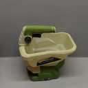 Hand Grass Seed Spreader for Lawns, Fertilizer Broadcast Speader Handheld, Compatible for Makita 18V/21V Li-ion Battery, 3.3 L Capacity, 8-Level